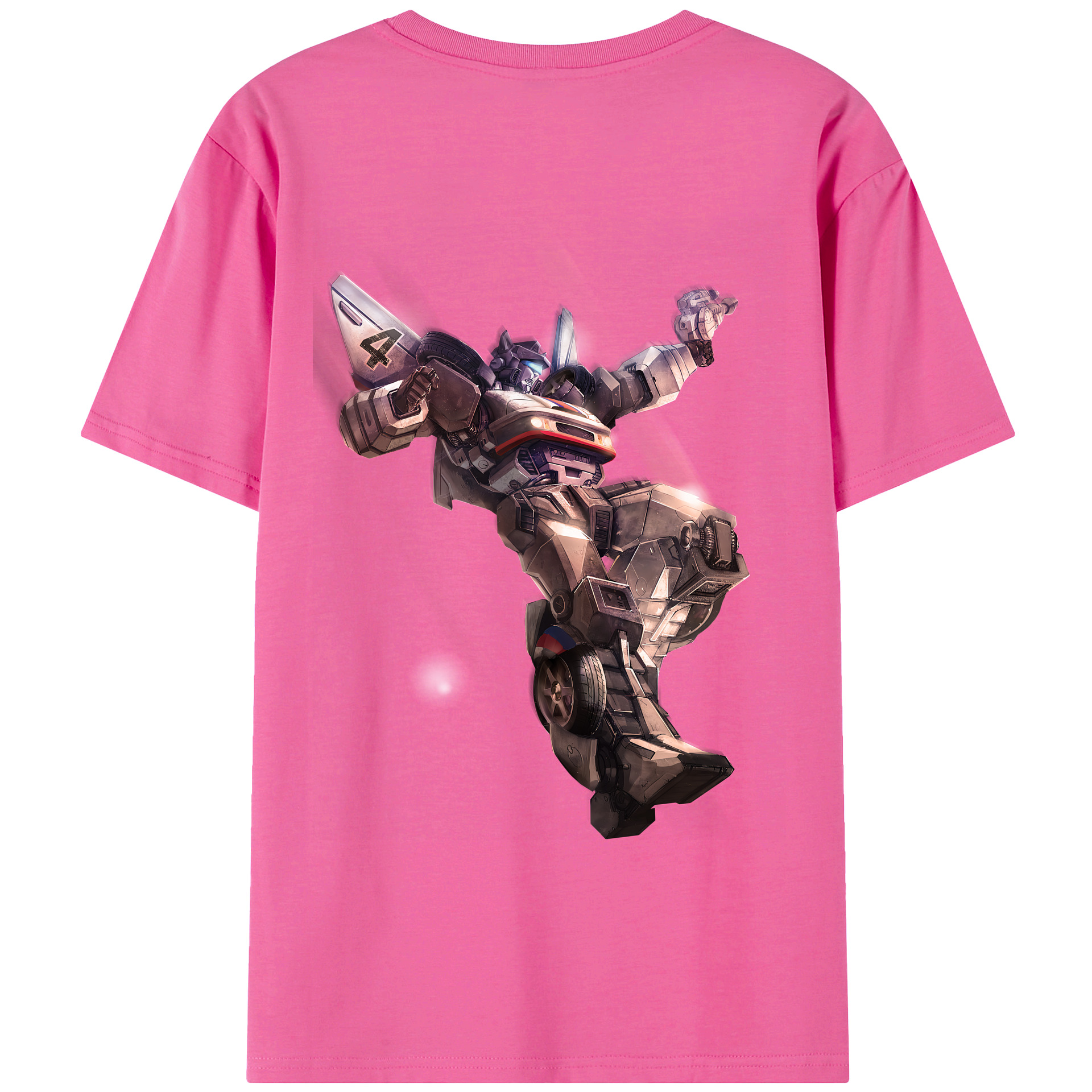 （画像用） Transformers トランスフォーマー レディース半袖Tシャツ(バックプリント)